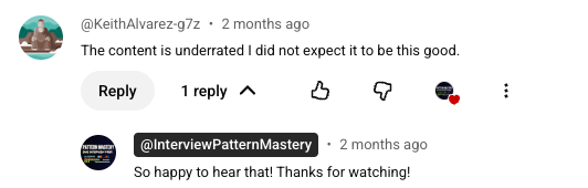 YouTube comment from @KeithAlvarez-g7z